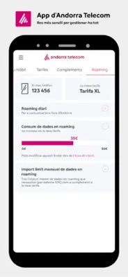 Andorra Telecom android App screenshot 1