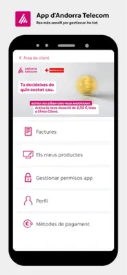Andorra Telecom android App screenshot 4